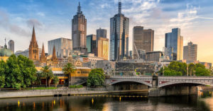 principais cidades australianas Melbourne
