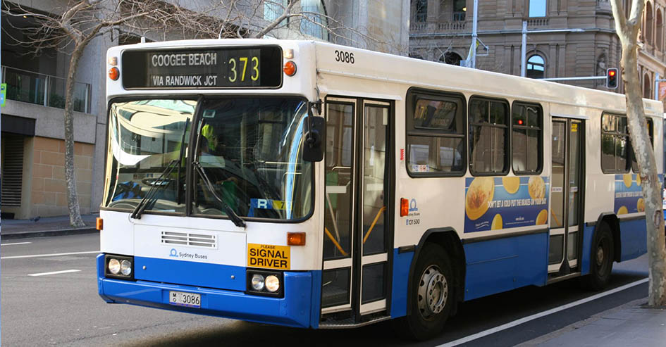 transporte público Austrália Sydney ônibus