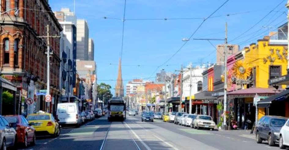 ruas em Melbourne
